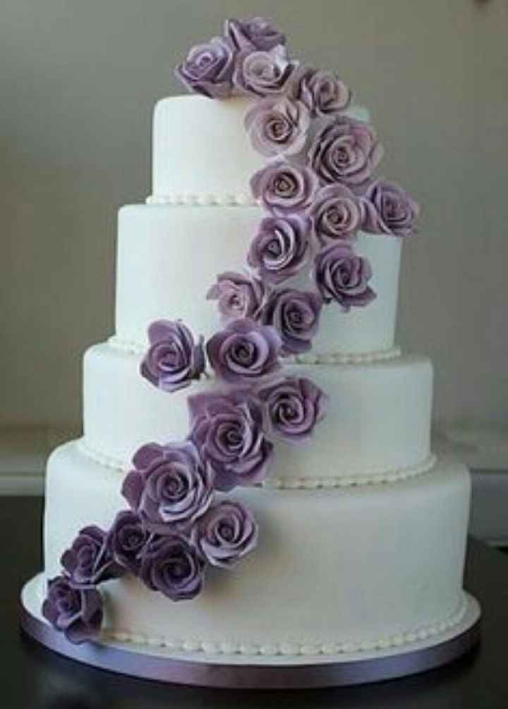 Tarta nupciales de flores - 1