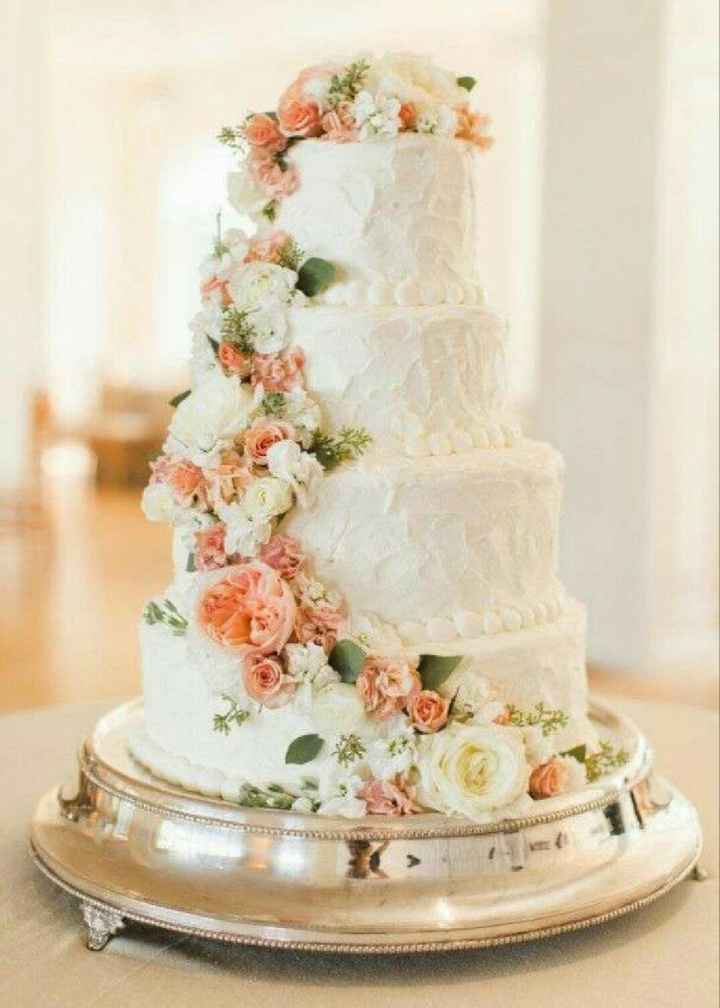Tarta nupciales de flores - 2
