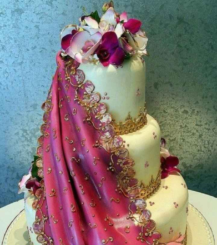 Tarta nupciales de flores - 7