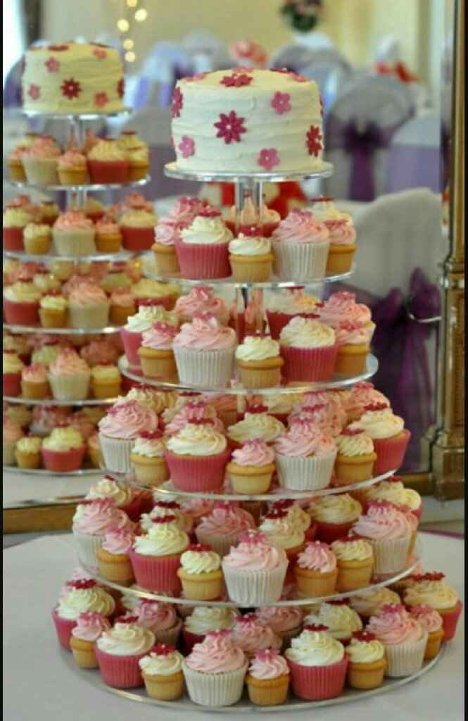 Tartas nupciales cupcakes - 2