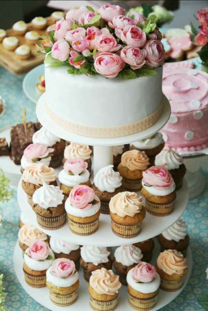 Tartas nupciales cupcakes - 3