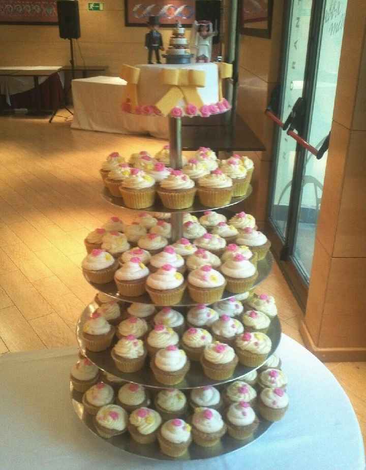 Tartas nupciales cupcakes - 4