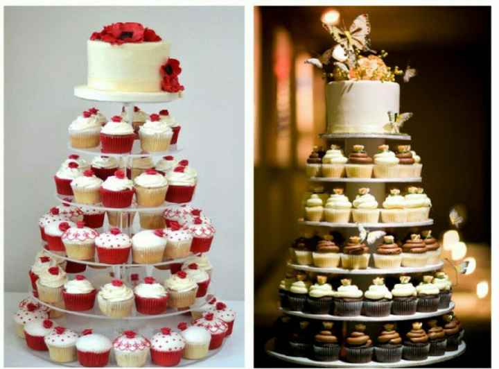 Tartas nupciales cupcakes - 9