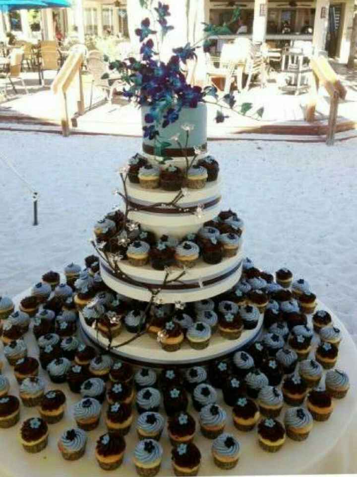 Tartas nupciales cupcakes - 10