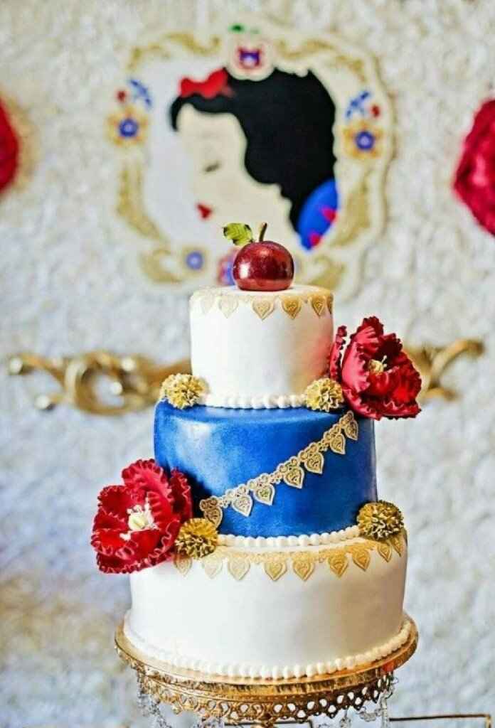 Tartas nupciales disney - 3