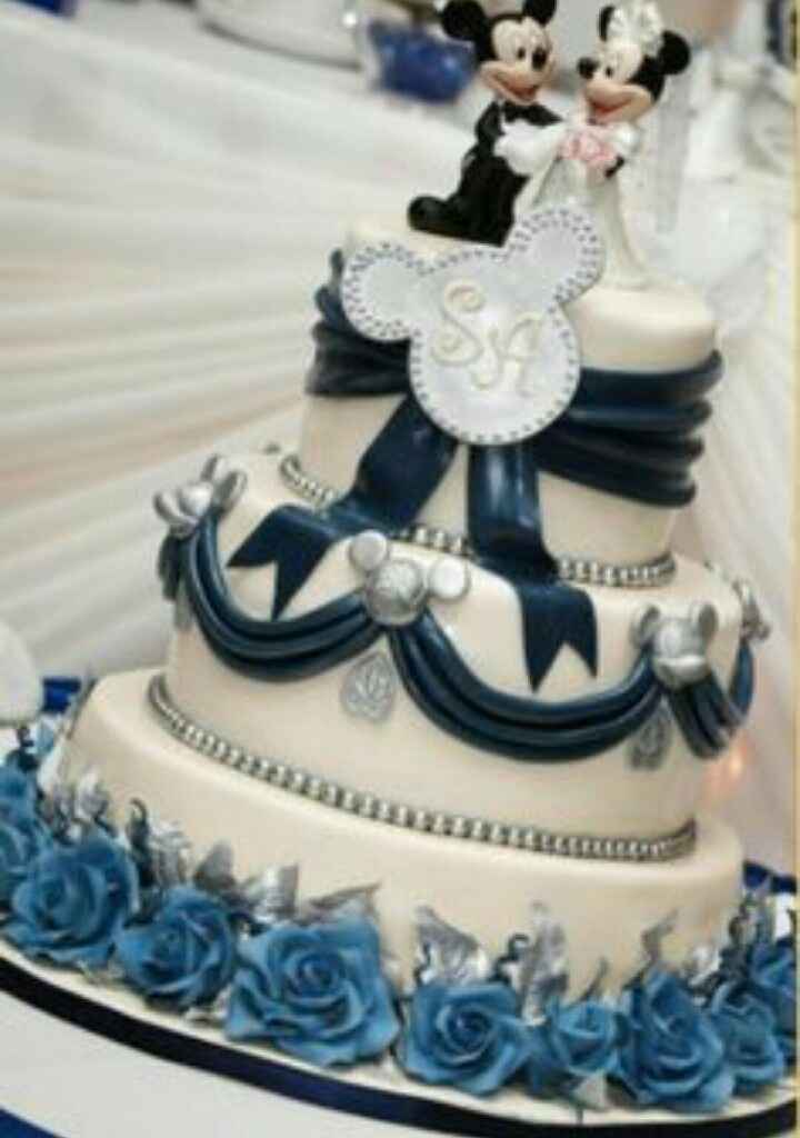Tartas nupciales disney - 5