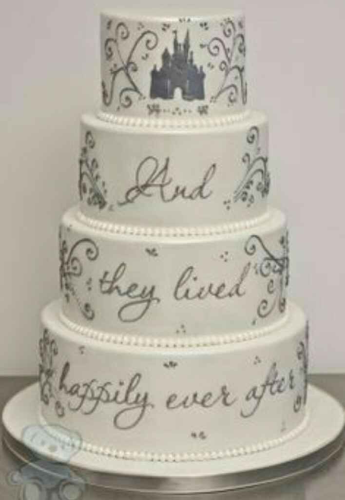 Tartas nupciales disney - 16