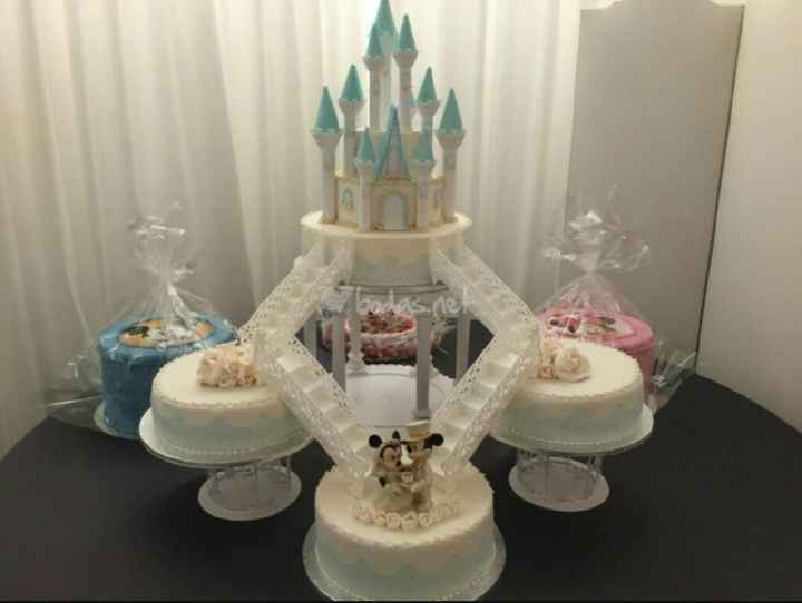 Tartas nupciales disney - 23