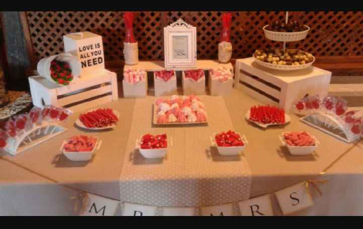 Mesa dulce y/o candy bar 2 - 8