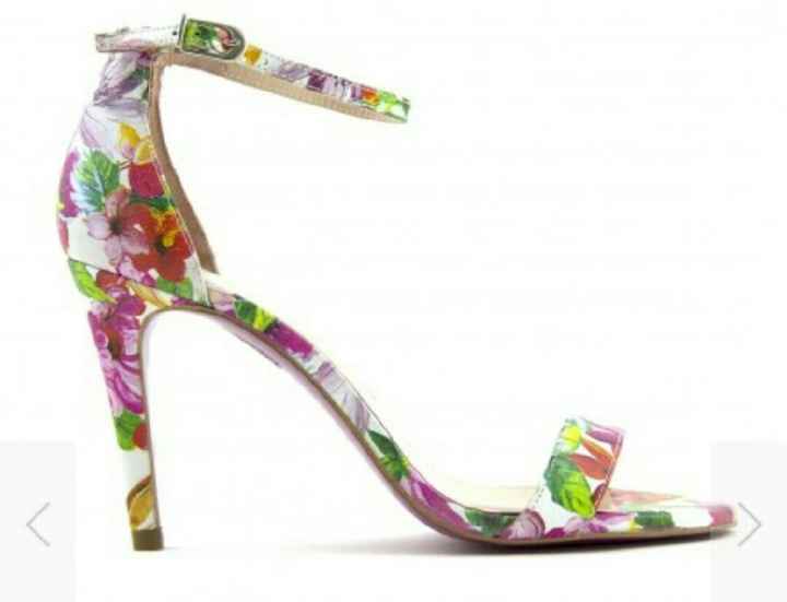 Zapatos estampado floral - 5