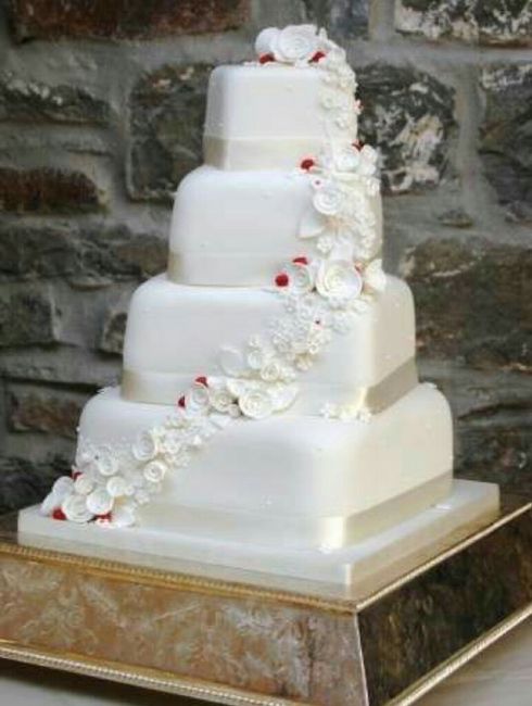 Tarta nupciales de flores - 5