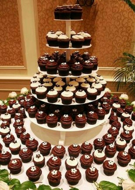 Tartas nupciales cupcakes - 5
