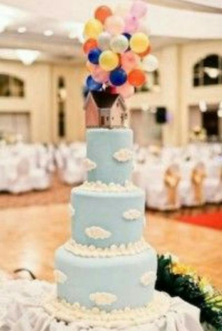 Tartas nupciales disney - 2