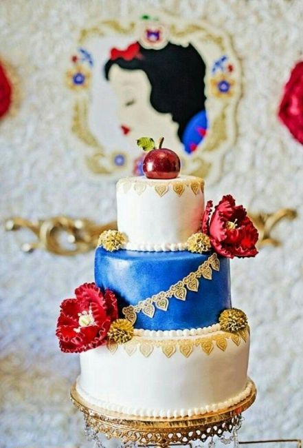 Tartas nupciales disney - 3