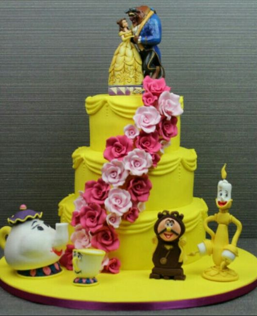 Tartas nupciales disney - 6