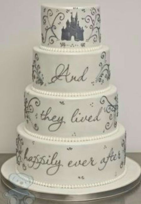 Tartas nupciales disney - 16