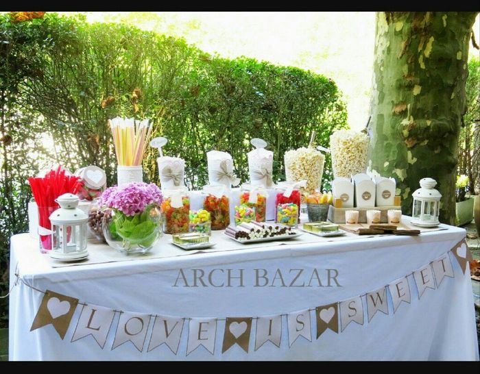 Mesa dulce y/o candy bar 2 - 7