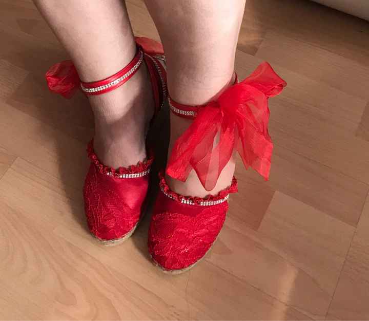  ¿te casarías con unos zapatos rojos? - 1