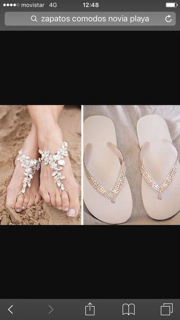 Boda playa y zapatos - 2