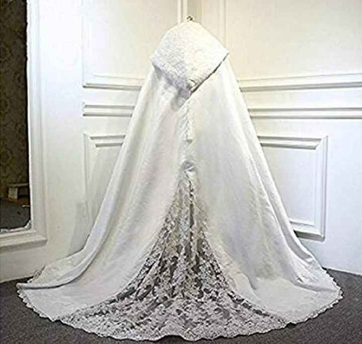 Abrigos o capas de novia - 1