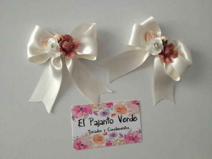 Corona pelo y pulsera novia - 5