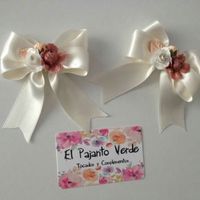Corona pelo y pulsera novia - 5