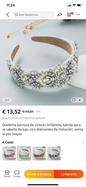 Boutique de novias (barcelona) vende complementos de Aliexpress 5
