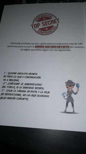 Juego del espía infiltrado a 10 días!! - 2
