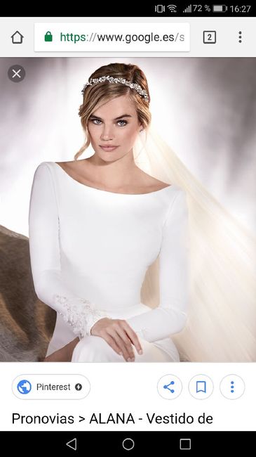 Que tocado le pondrías a este vestido ? - 1
