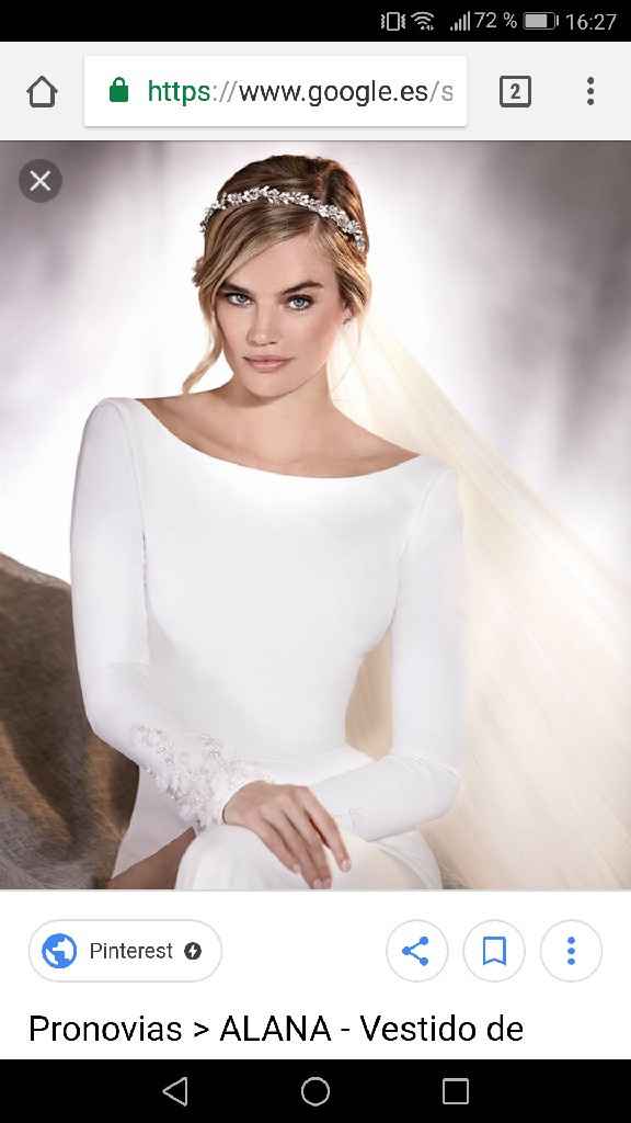 Que tocado le pondrías a este vestido ? - 1