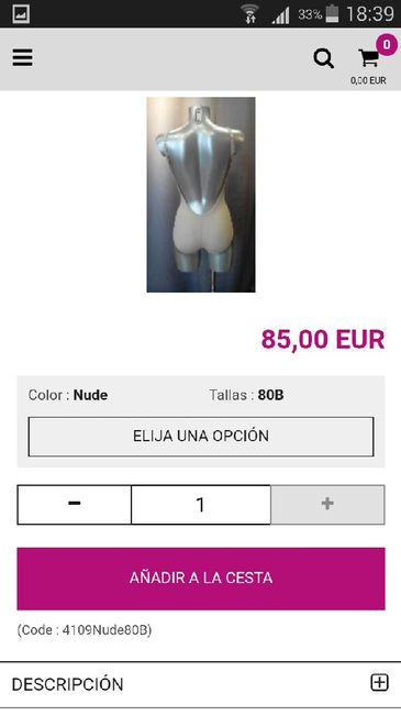 Vestido de novia crepe ajustado - 2