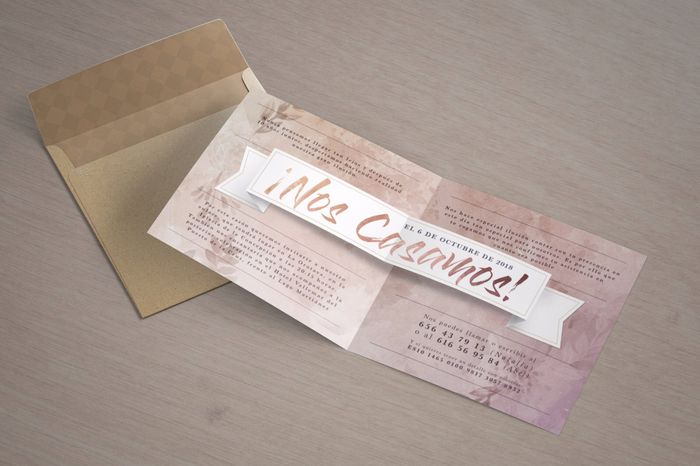 ¡Sube una foto de la invitación de tu boda! - 3