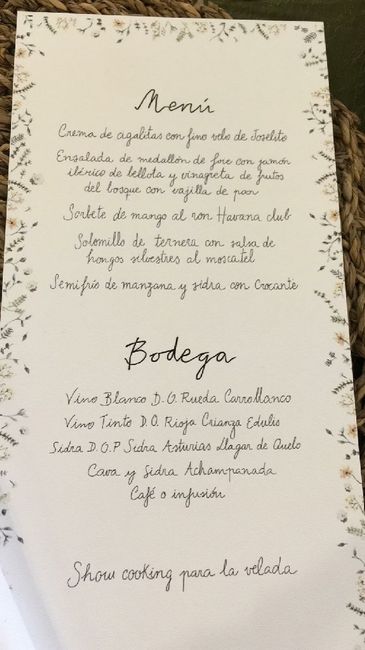 Minutas y meseros 3