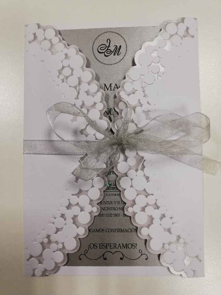 Mis invitaciones lista y casi ya todas entregadas - 3