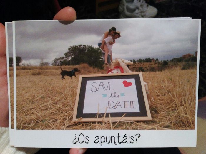 Invitaciones con foto + perro - 1
