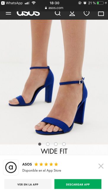 zapatos azules - 1