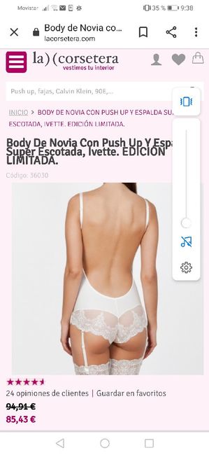 Body escote/espalda descubierta 3