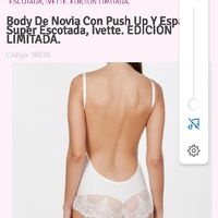 Body escote/espalda descubierta - 1