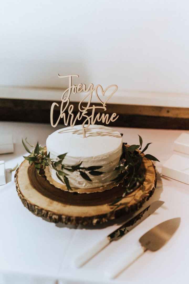 Topper para la tarta nupcial - 2