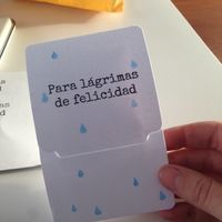 Para lagrimas de felicidad