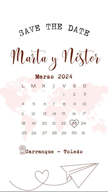 Dudas con el Save the date 3