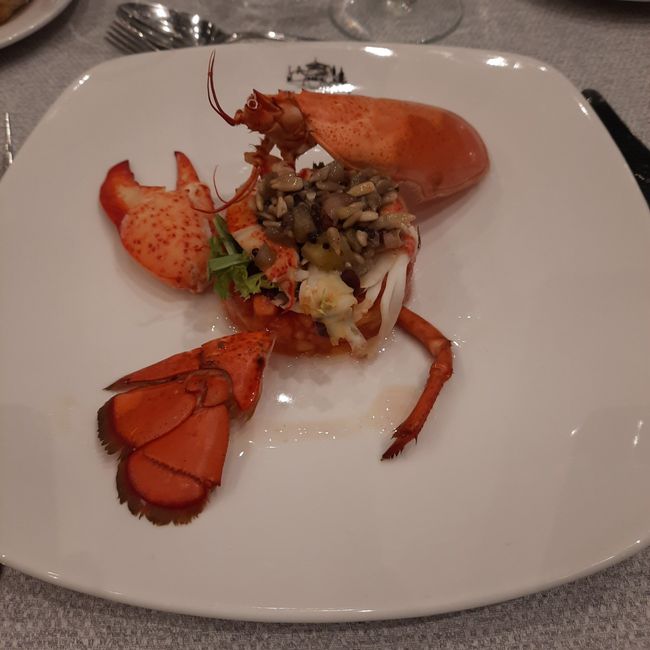 Ensalada de bogavante o lasaña de centollo crujiente?? 4
