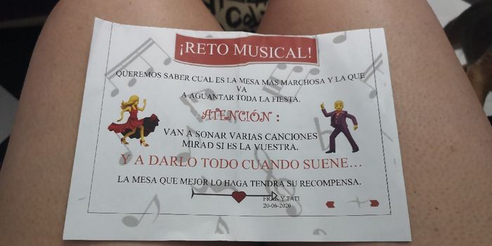 juego de Música para cada mesa - 2