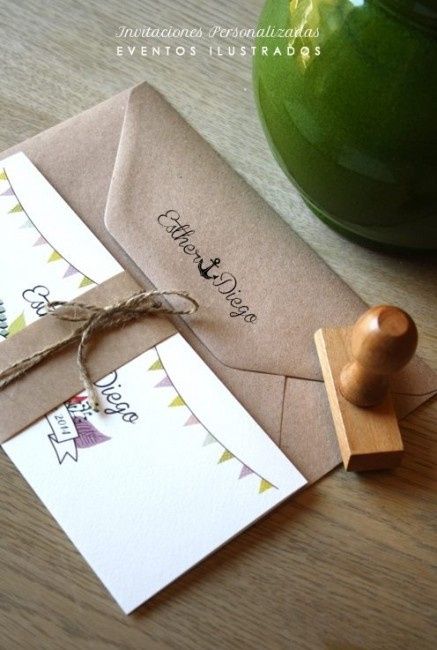 Invitaciones de boda personalizadas