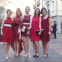 Damas de honor 2a parte - "Damas de granate"