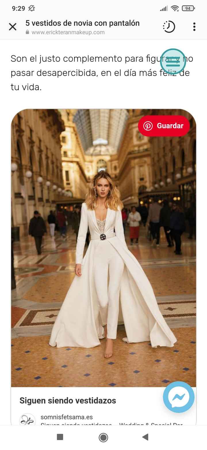 ¿Alguien se ha casado con pantalón? - 1