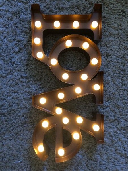 Letras love primark - 2