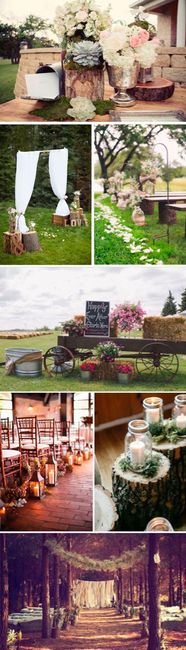 Ideas Decoración boda rural  - 3