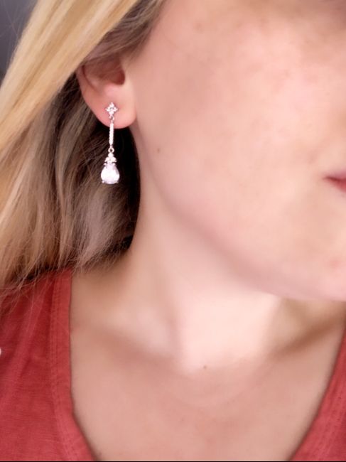 Pendientes de novia . Cuales me quedo? 2