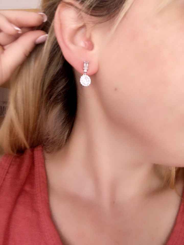 Pendientes de novia . Cuales me quedo? - 1